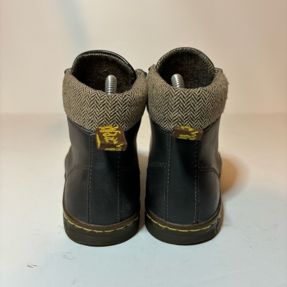 Doc Dr Martens Maelly Brown Leather Air Wair Bouncing Soles Boots Womens Size 6 - Picture 7 of 9